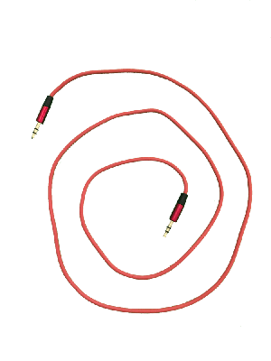 3.5m Jack to Jack AUX Audio Cable in bag