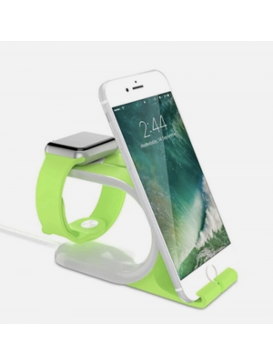 Charger Charging Dock Station Holder Stand For Apple iWatch iPhone
