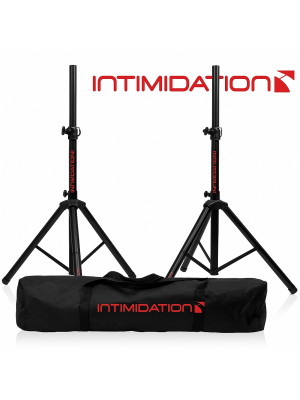 INTIMIDATION DUAL TRIPOD SPEAKER STANDS & BAG