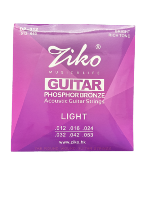 Tiko Premium Acoustic Guitar Strings Phosphor Bronze - Light
