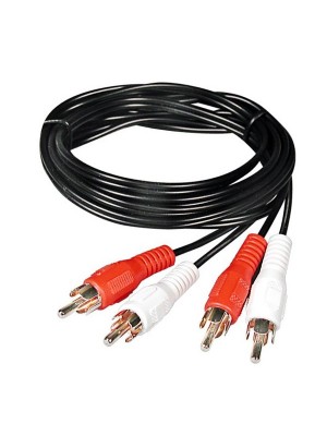 RCA to RCA Phono Cable - bagged 1.5 MTR