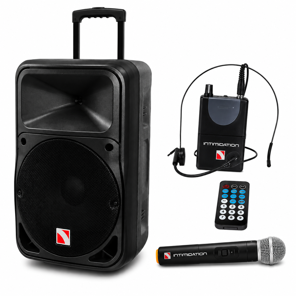 FITWAVE PA - 12", 400W RMS, FULL FITNESS & PA PORTABLE SOUND SYSTEM