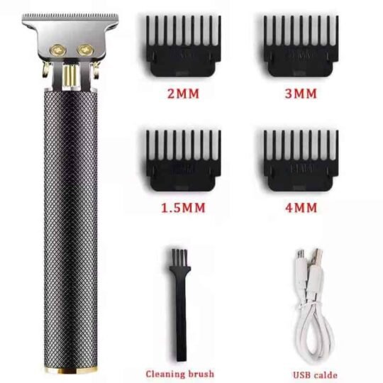 Electric Pro Buddha Cordless T-Blade Trimmer for Men - Clipper Rechargeable