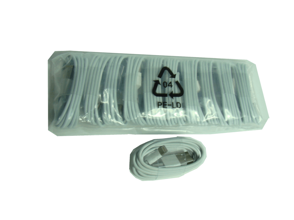 iPhone Lightning Data & Charge Cable - Bulk pack of 10
