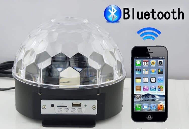 Disco Ball Bluetooth Speaker with Lighting FX