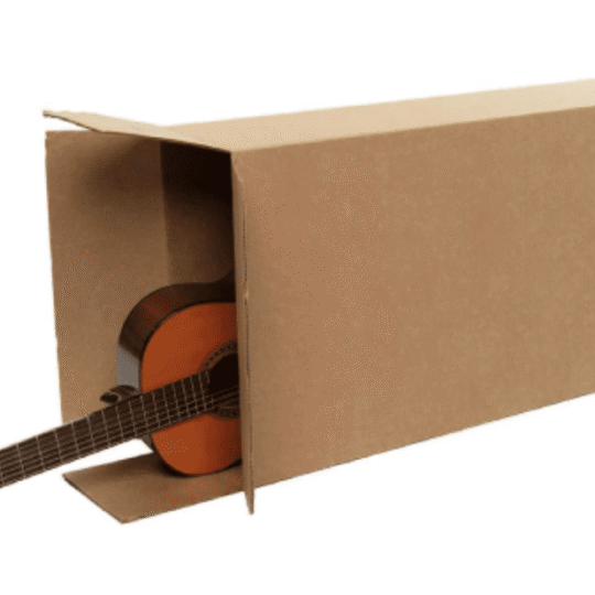 Bespoke Double Lined Guitar Box for Secure Storage and Shipping