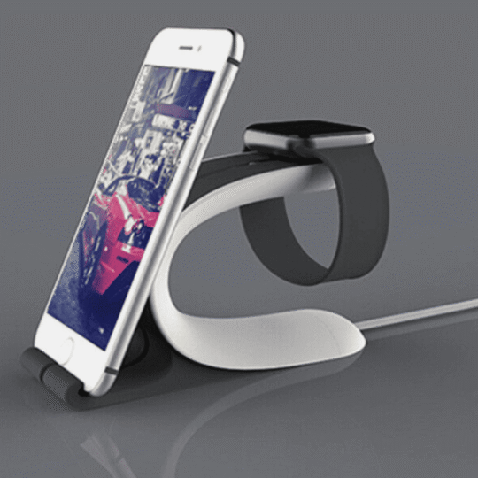 Charger Charging Dock Station Holder Stand For Apple iWatch iPhone