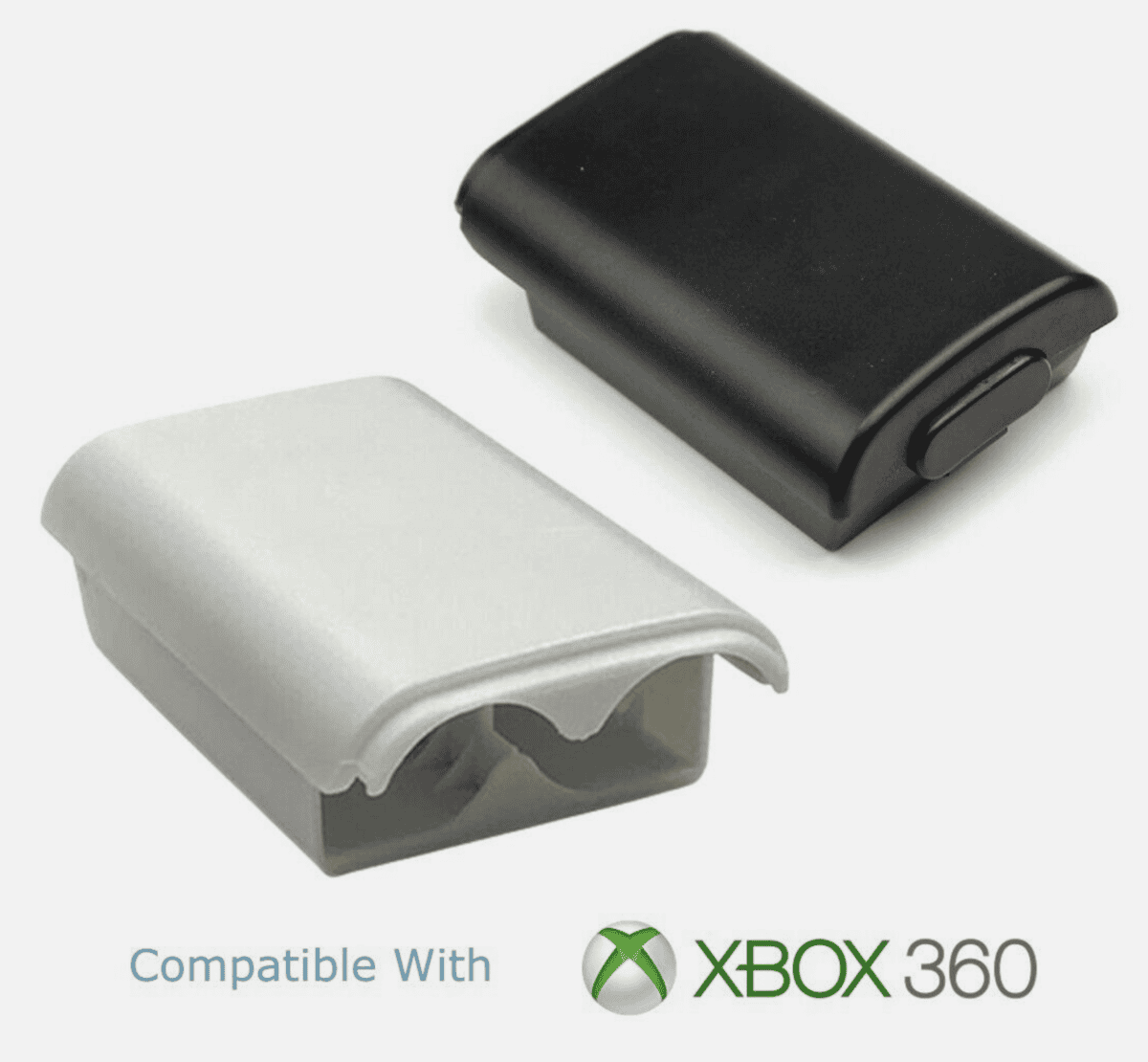 Xbox 360 replacement battery cover black or white