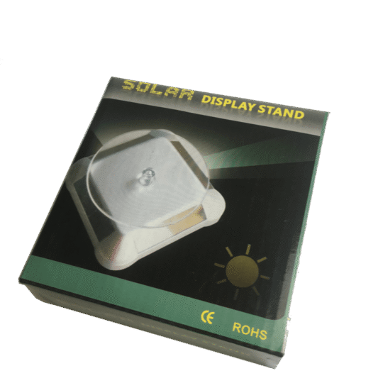 Solar Revolving Display Stand