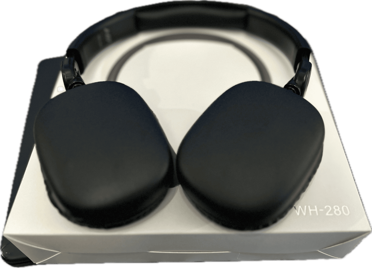 NIA WH280 Bluetooth Headphones - available in black only