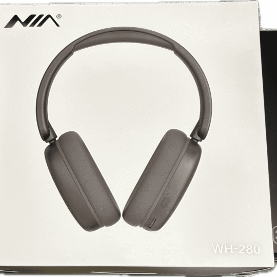 NIA WH280 Bluetooth Headphones - available in black only